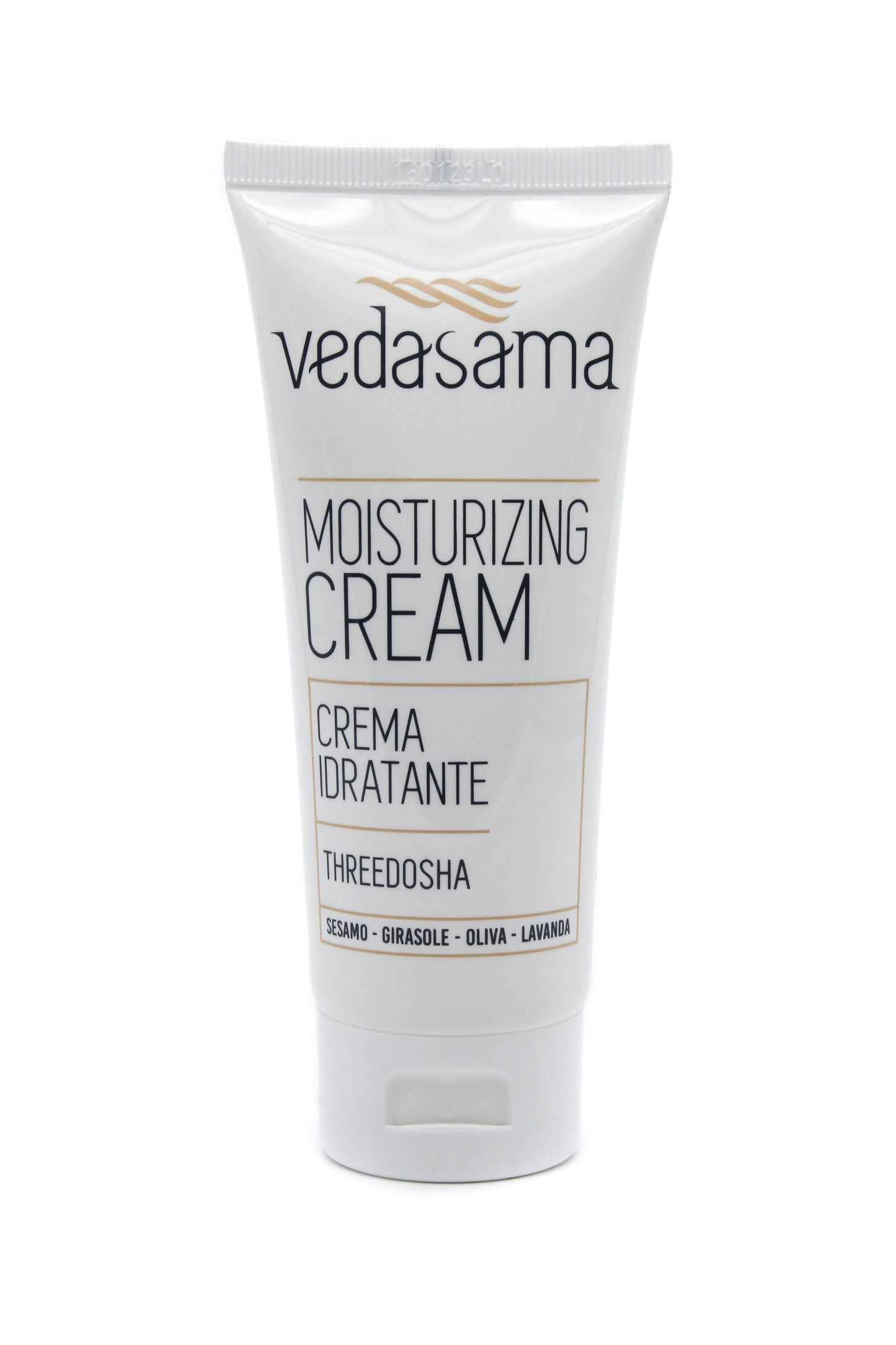 Confezione frontale della Crema Neutra Idratante Threedosha Vedasama
